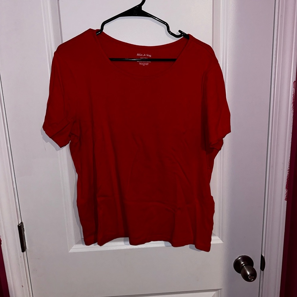 Red White Stag T Shirt